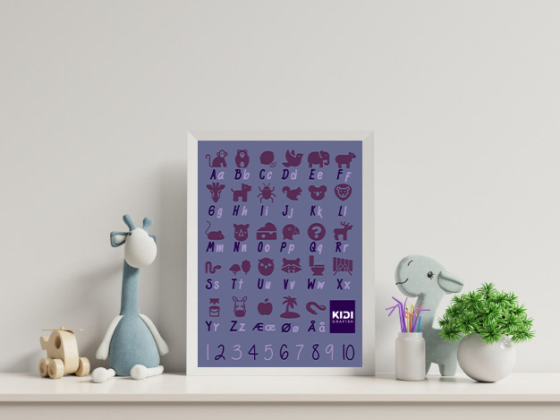 ABC Plakater – ( Indlægside skabelon )